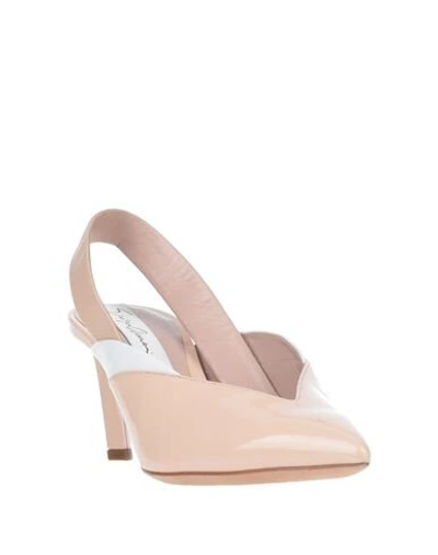 Shop Giorgio Armani Pumps In Pale Pink