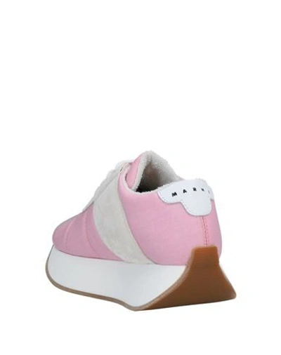 Shop Marni Sneakers In Pink