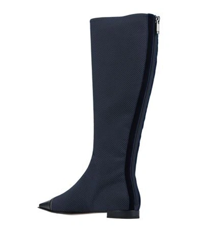 Shop Giorgio Armani Boots In Dark Blue