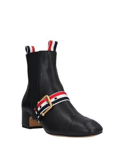 Shop Thom Browne Ankle Boots In Black