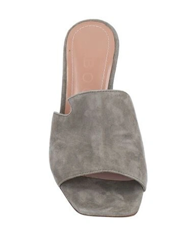 Shop A.bocca Sandals In Grey