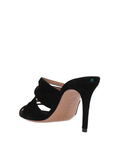 Shop A.bocca Sandals In Black