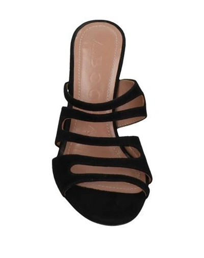 Shop A.bocca Sandals In Black