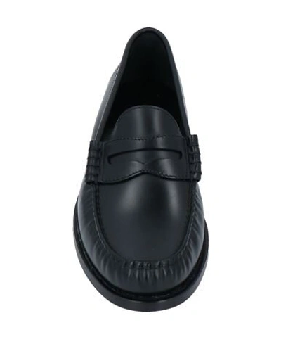 Shop Celine Loafers In Black