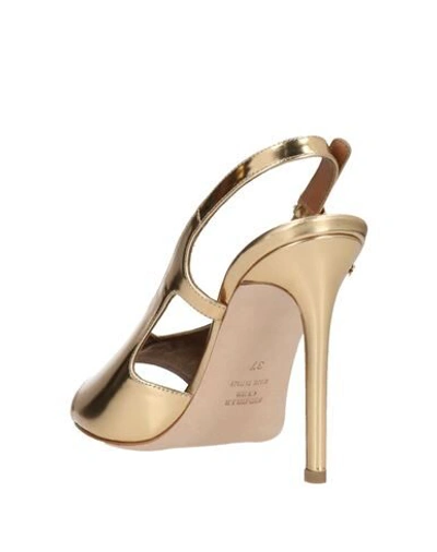 Shop Laurence Dacade Sandals In Gold