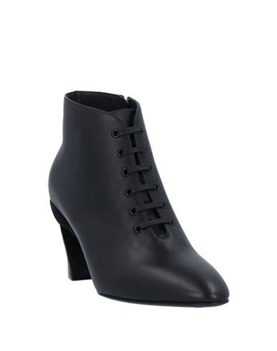 Ferragamo Ankle Boots In Black