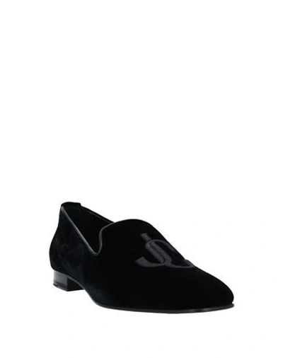 Shop Jimmy Choo Loafers In Black