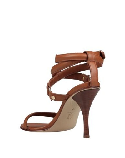 Shop Liviana Conti Sandals In Brown