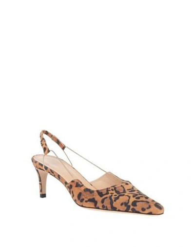 Shop By Far Pumps In Camel