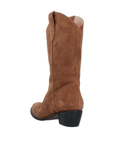 Shop Ame Ankle Boots In Tan