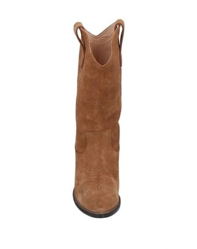 Shop Ame Ankle Boots In Tan