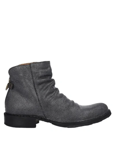 Shop Fiorentini + Baker Ankle Boots In Lead