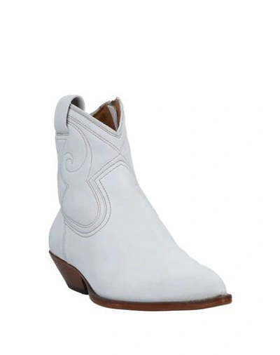 Shop Materia Prima By Goffredo Fantini Ankle Boots In White