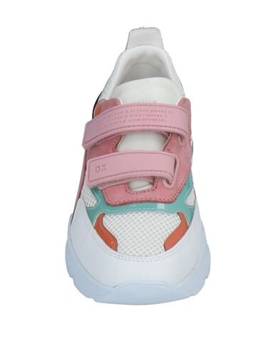 Shop Date D. A.t. E. Woman Sneakers Pink Size 6.5 Soft Leather, Textile Fibers