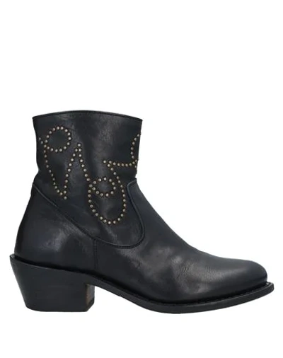 Shop Fiorentini + Baker Ankle Boots In Black