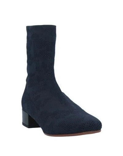 Shop Francesco Russo Ankle Boots In Dark Blue