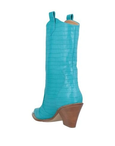 Aldo Castagna Ankle Boots In Blue