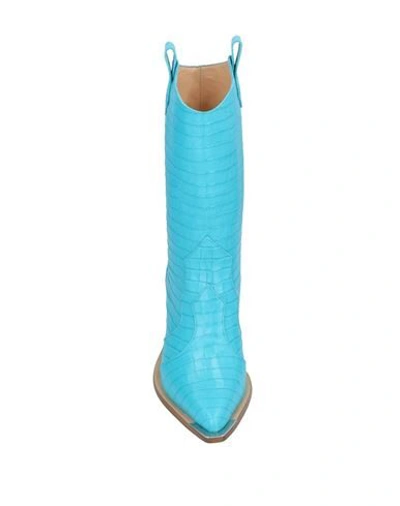 Aldo Castagna Ankle Boots In Blue