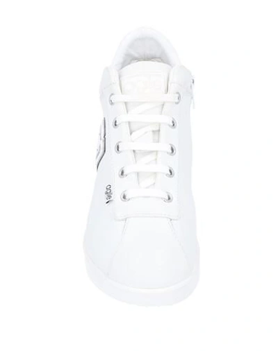 Shop Agile By Rucoline Woman Sneakers White Size 4 Textile Fibers