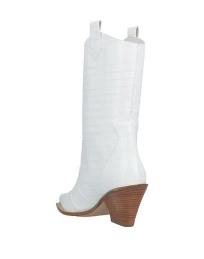Shop Aldo Castagna Woman Ankle Boots White Size 10 Leather