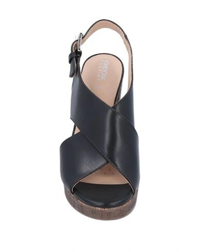 Geox Sandals In Black
