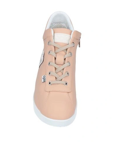 Shop Agile By Rucoline Woman Sneakers Blush Size 5 Leather In Pink