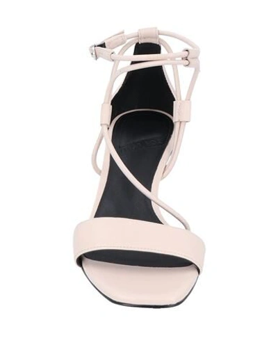 Shop What For Woman Sandals Light Pink Size 7 Soft Leather