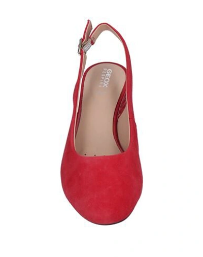Geox Pumps In Red