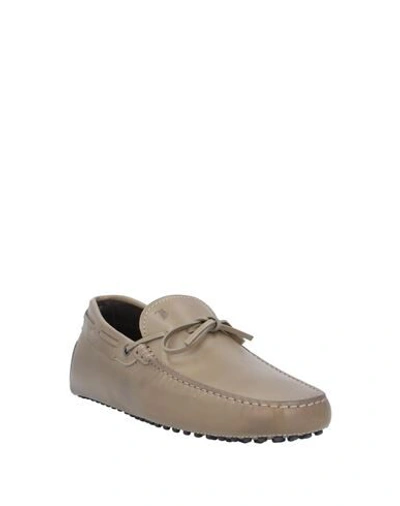 Tod's Loafers In Beige