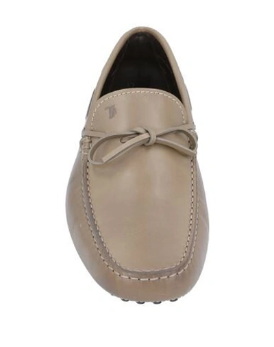 Tod's Loafers In Beige