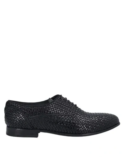 Shop Alberto Fasciani Lace-up Shoes In Black