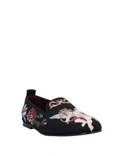 Shop Dolce & Gabbana Loafers In Black