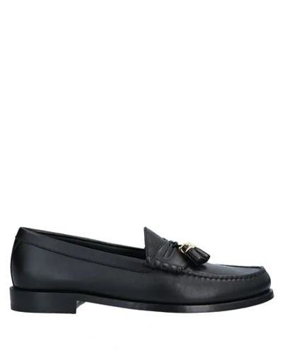 Shop Celine Loafers In Black