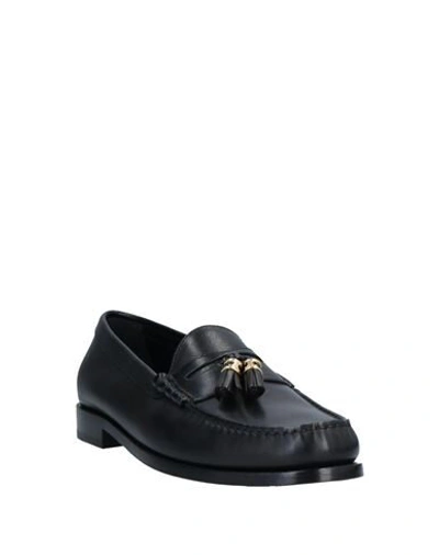 Shop Celine Loafers In Black