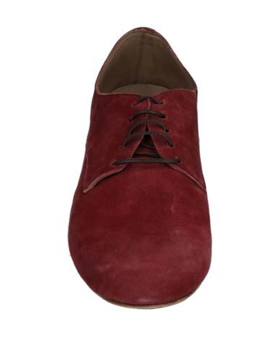 Shop Fiorentini + Baker Lace-up Shoes In Maroon