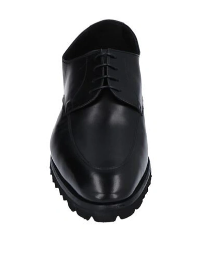 Shop A.testoni Lace-up Shoes In Black