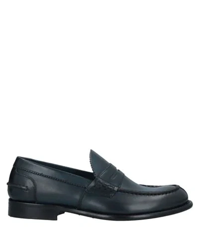 Shop Alexander Trend Loafers In Dark Blue