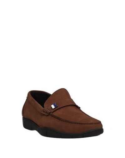 Shop A.testoni Loafers In Brown