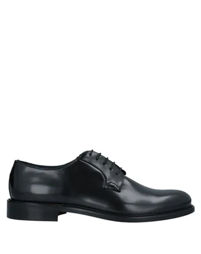 Shop Alexander Trend Lace-up Shoes In Black