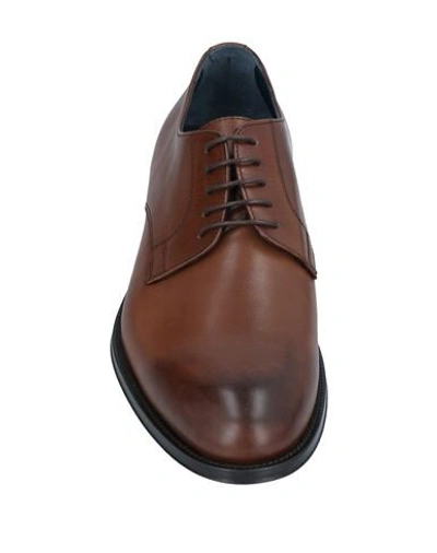 Shop Alexander Trend Lace-up Shoes In Brown