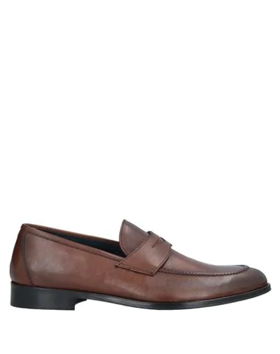 Shop Alexander Trend Loafers In Brown