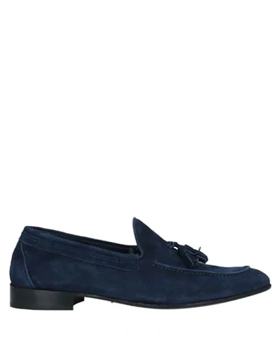 Shop Alexander Trend Loafers In Dark Blue