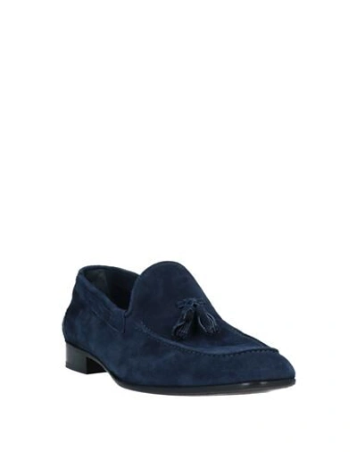 Shop Alexander Trend Loafers In Dark Blue