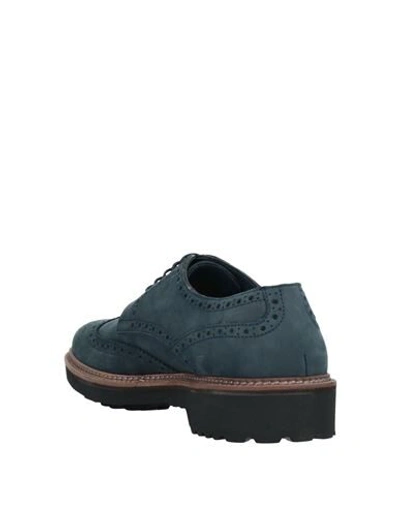 Shop Alexander Trend Lace-up Shoes In Slate Blue