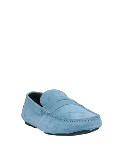 Shop Alexander Trend Loafers In Pastel Blue