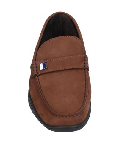 Shop A.testoni Loafers In Brown