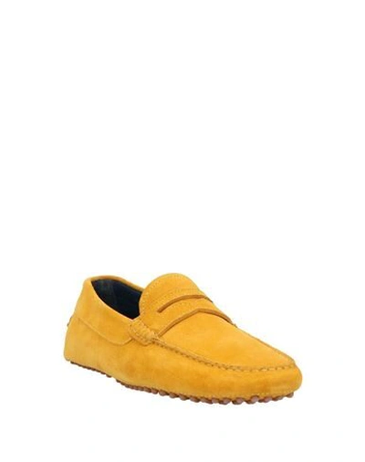 Shop Alexander Trend Loafers In Ocher