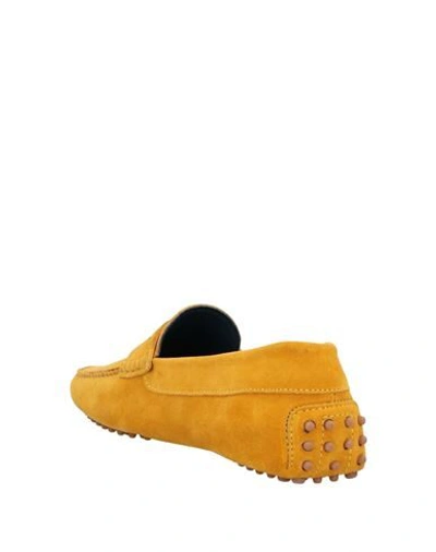 Shop Alexander Trend Loafers In Ocher
