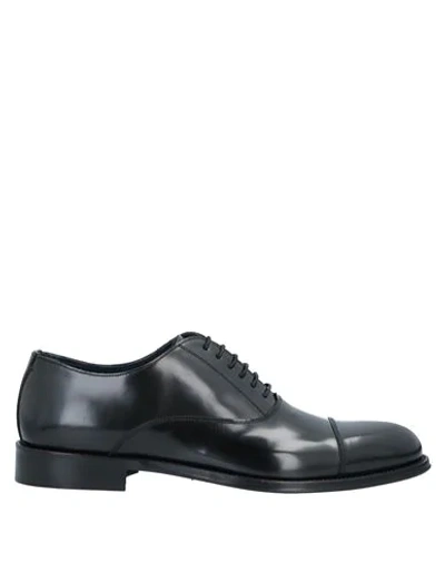 Shop Alexander Trend Lace-up Shoes In Black