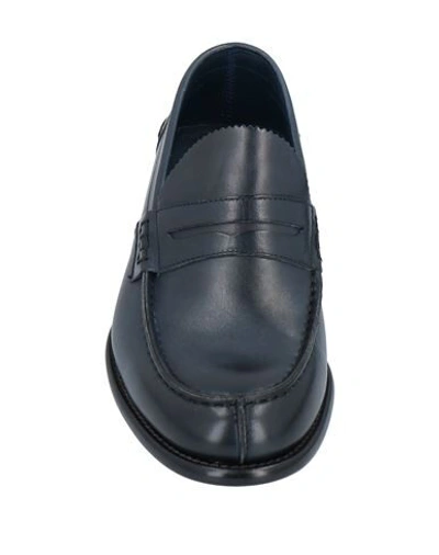 Shop Alexander Trend Loafers In Dark Blue